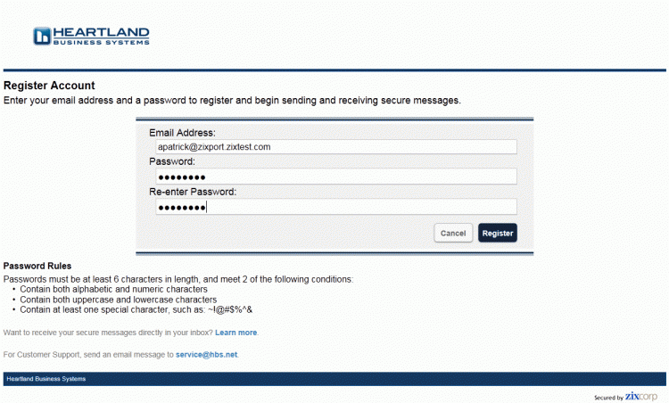 Recipient Experience Heartland Business Systems Zixaware