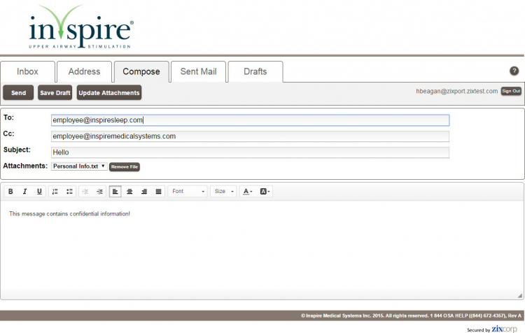 system securesend email system securesend email